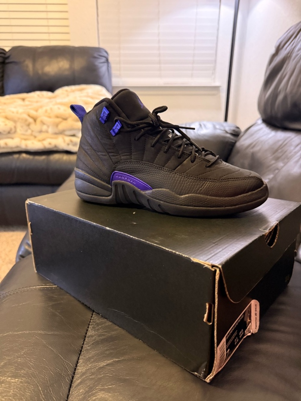 Dark Concord Jordan 12 7y